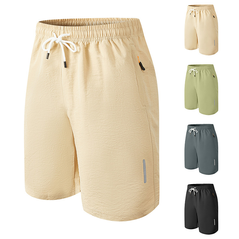 Men's Quick Dry Woven Tactical Shorts with Zipper Pockets NDF-00008