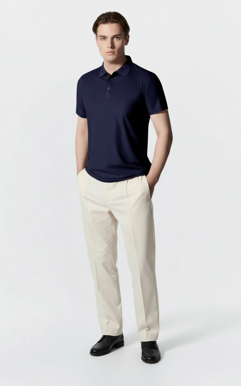 Men's Quick Dry Polo Shirt - Casual Summer Business T-Shirt NDF-00028