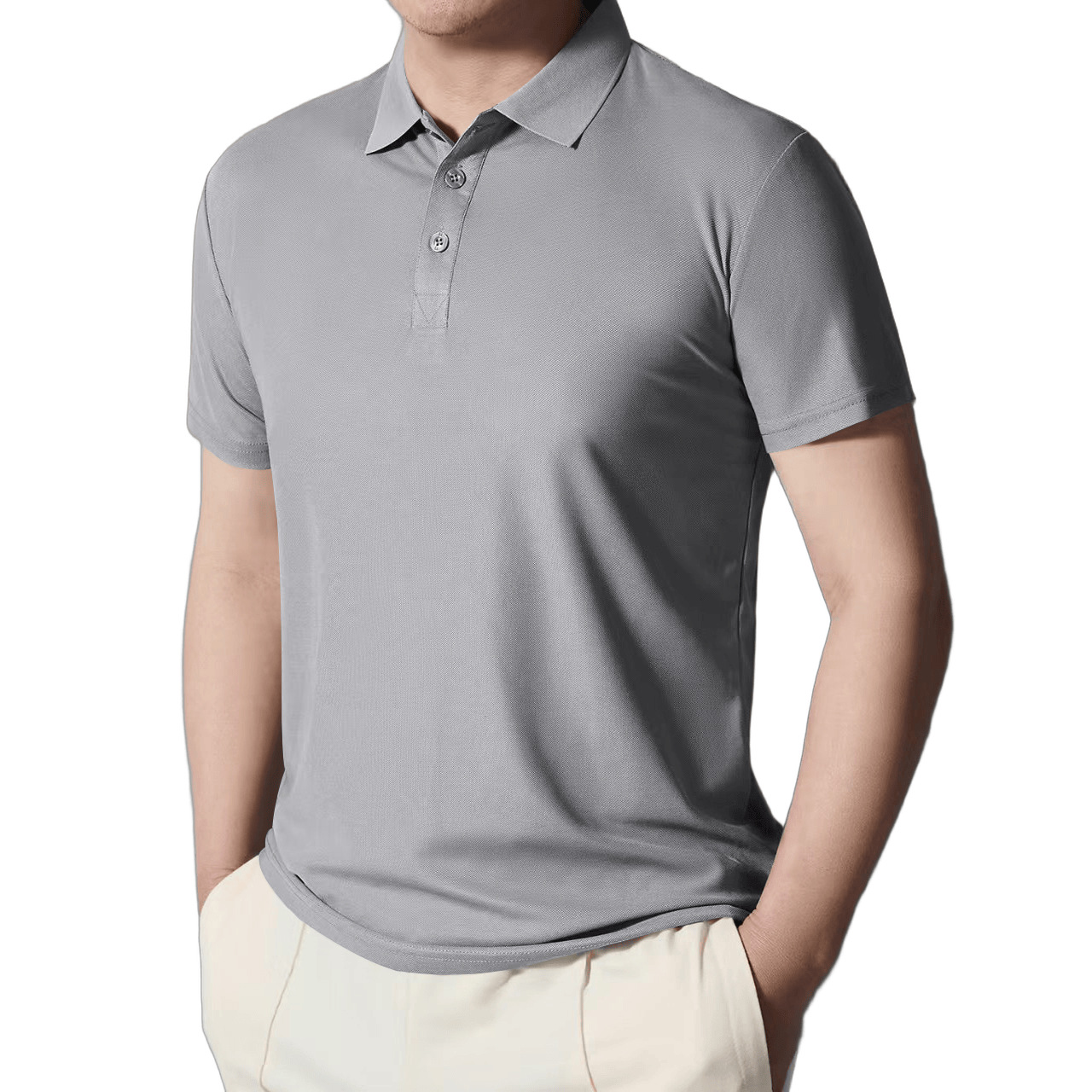Men's Quick Dry Polo Shirt - Casual Summer Business T-Shirt NDF-00028