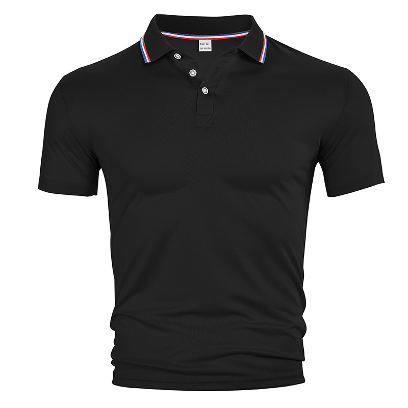 Custom Men's Polo Shirt Short Sleeve for Summer - Personalized Logo Print NDF-00029