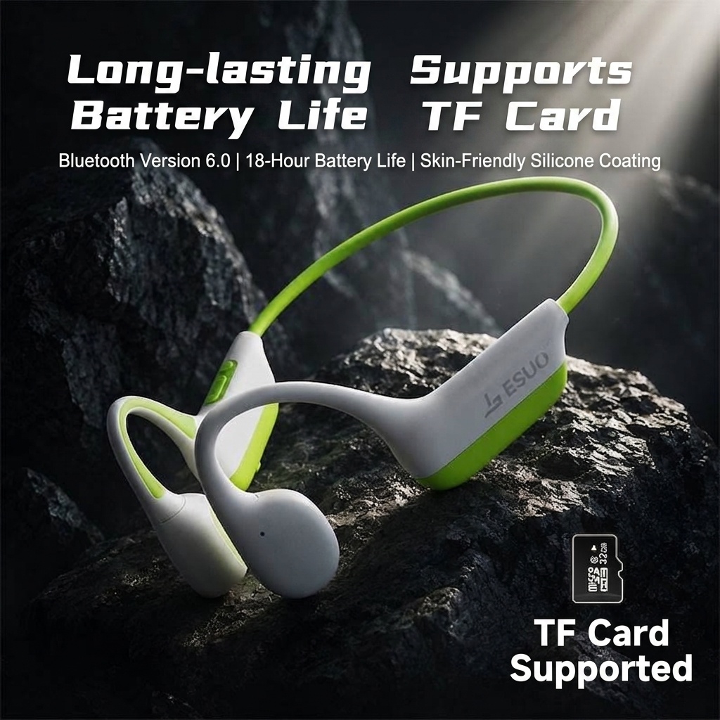 Wireless Open-Ear Bluetooth Sports Headphones