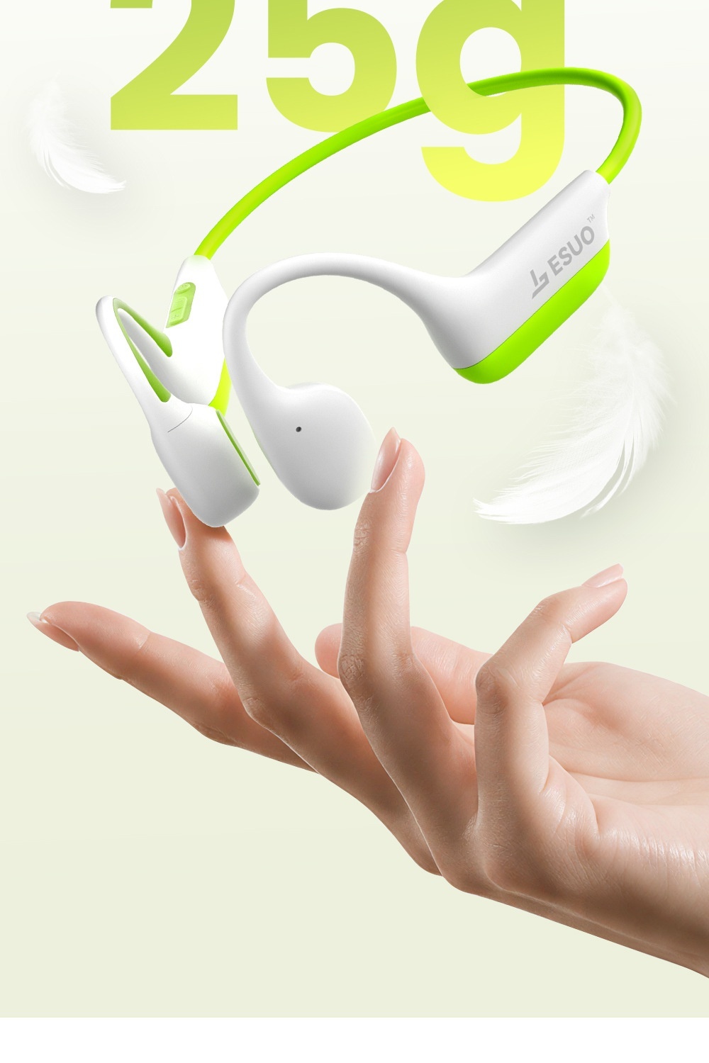 Wireless Open-Ear Bluetooth Sports Headphones