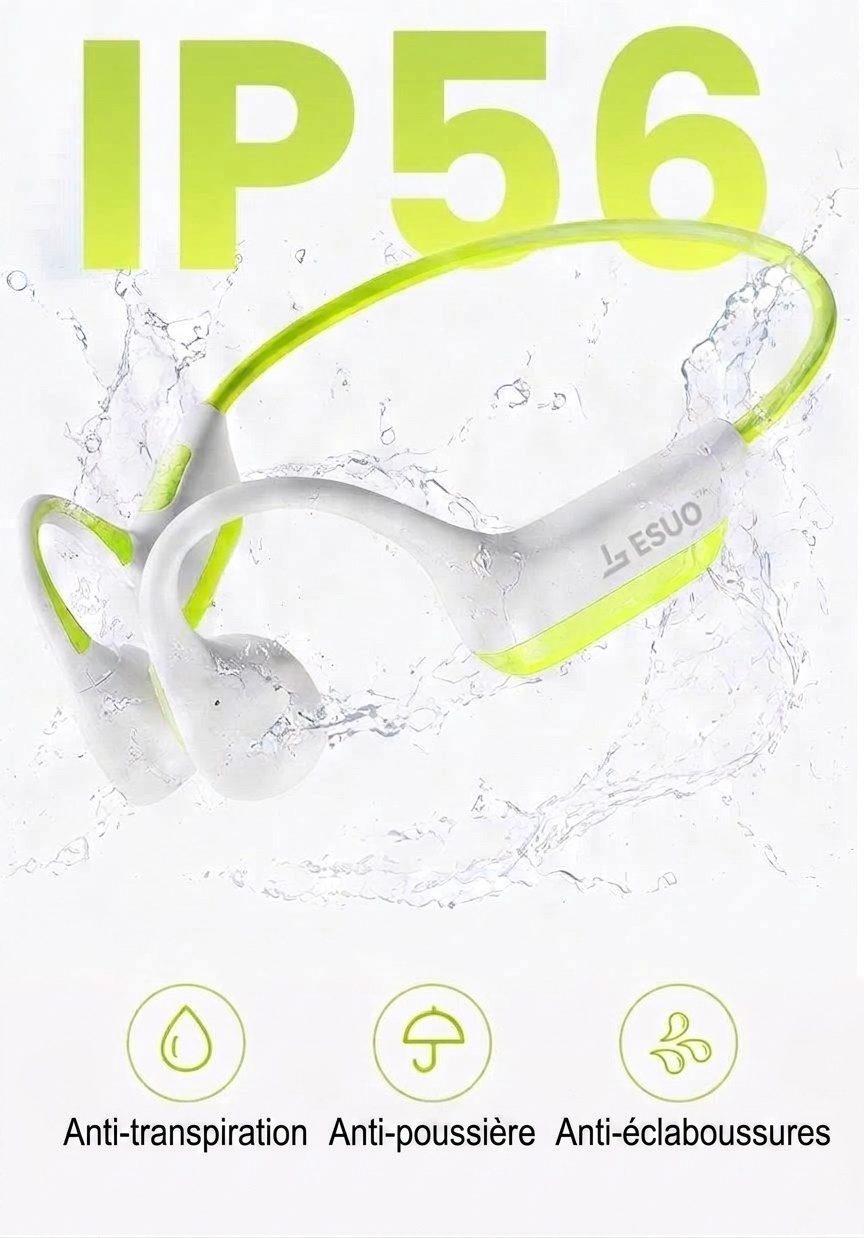Wireless Open-Ear Bluetooth Sports Headphones
