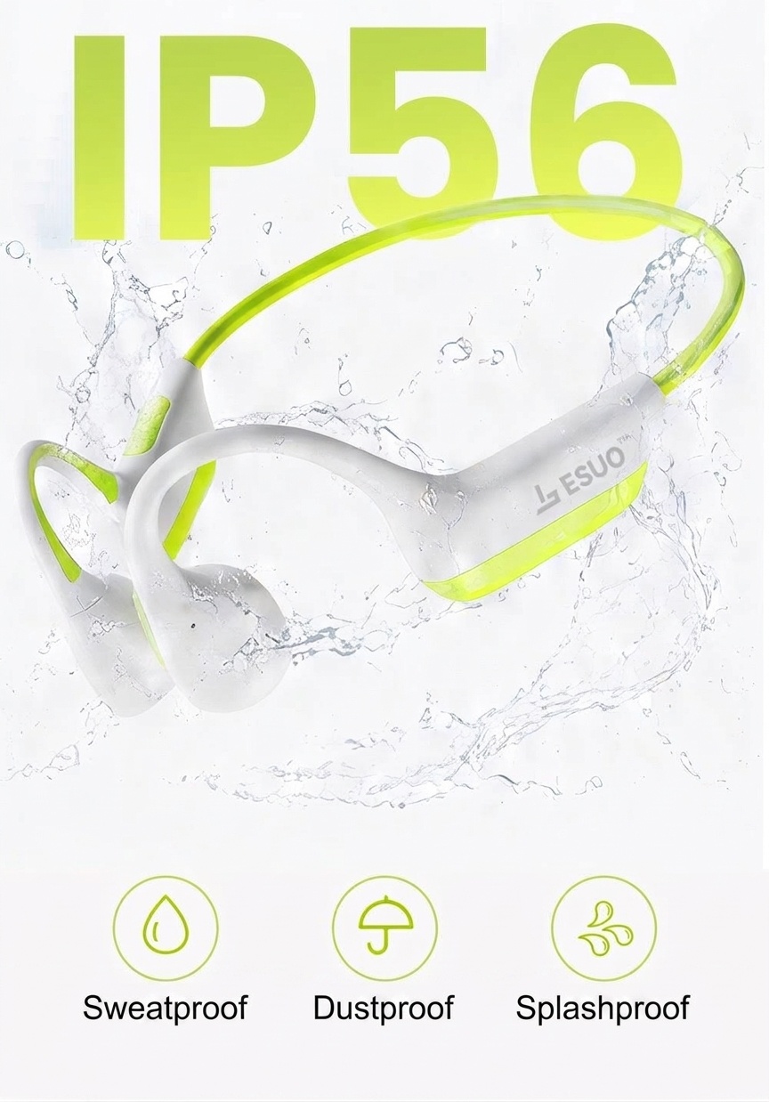 Wireless Open-Ear Bluetooth Sports Headphones