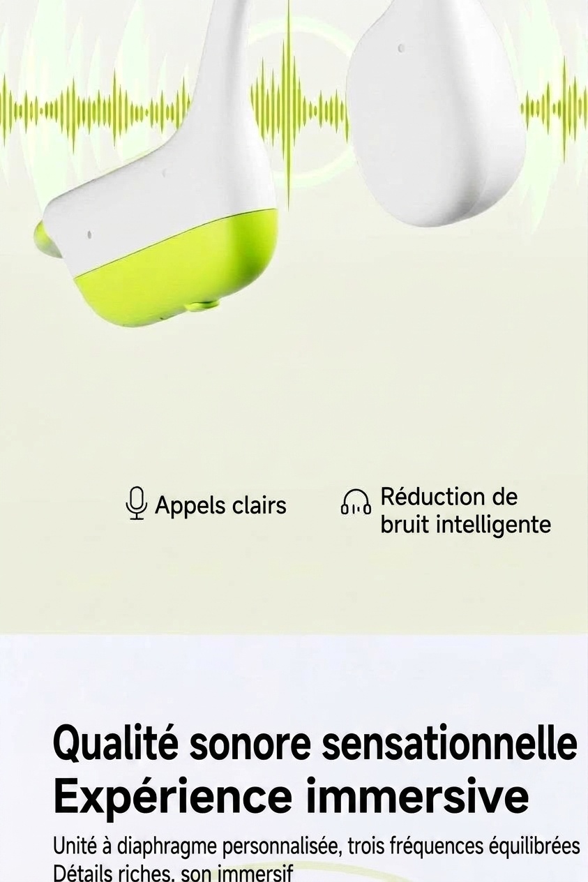 Wireless Open-Ear Bluetooth Sports Headphones