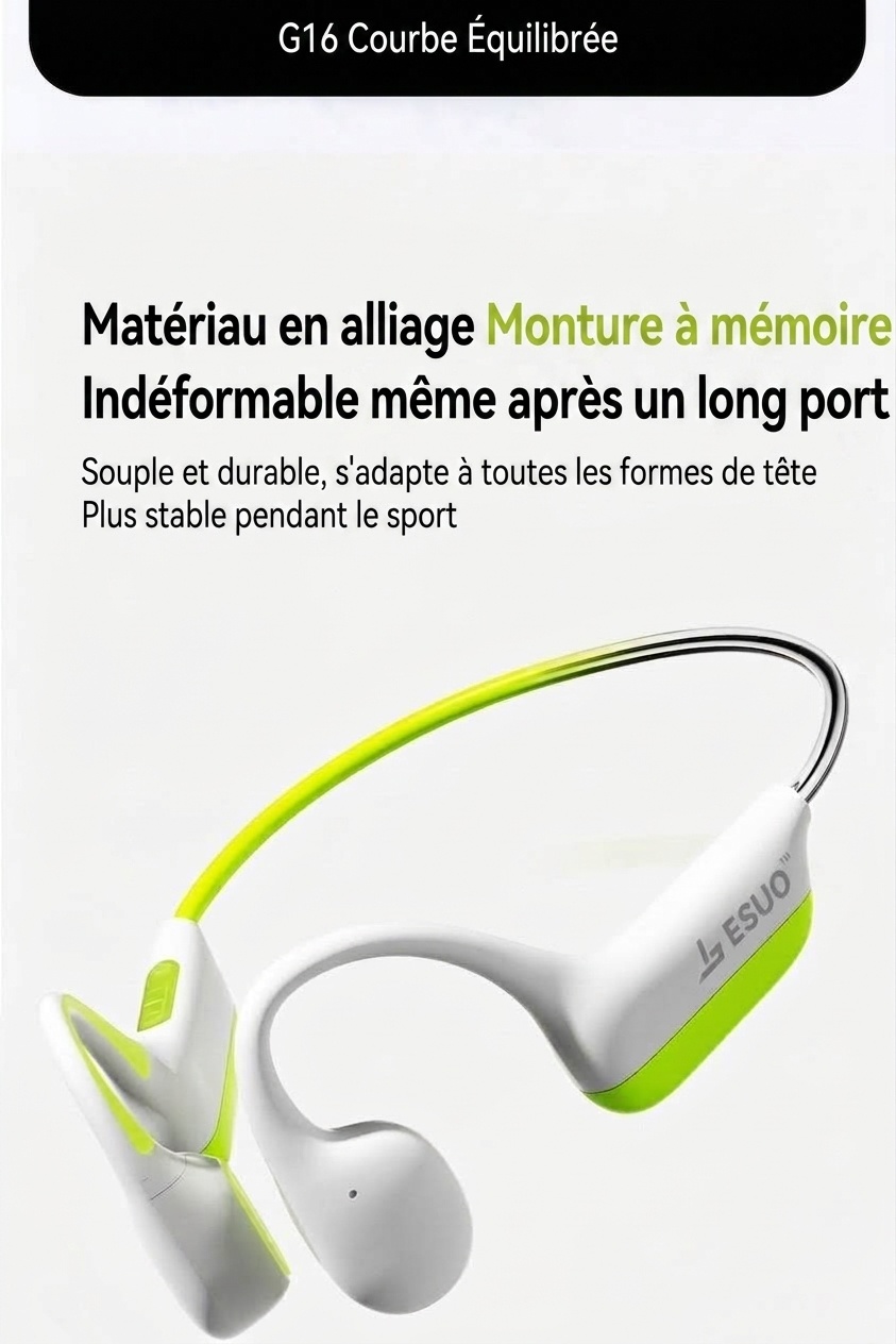 Wireless Open-Ear Bluetooth Sports Headphones