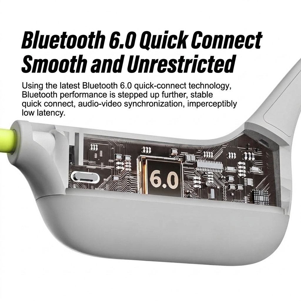 Wireless Open-Ear Bluetooth Sports Headphones
