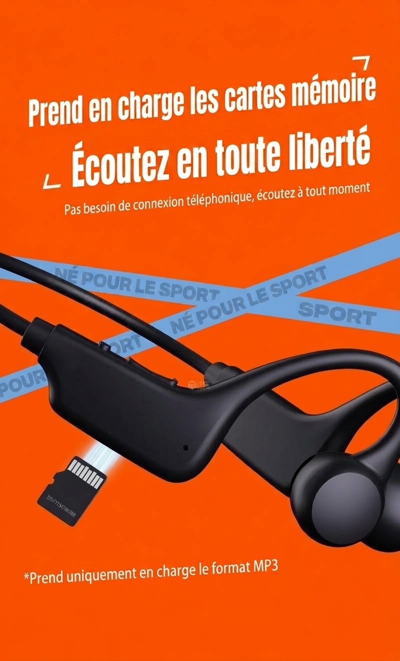 Wireless Open-Ear Air Conduction Sports Headphones
