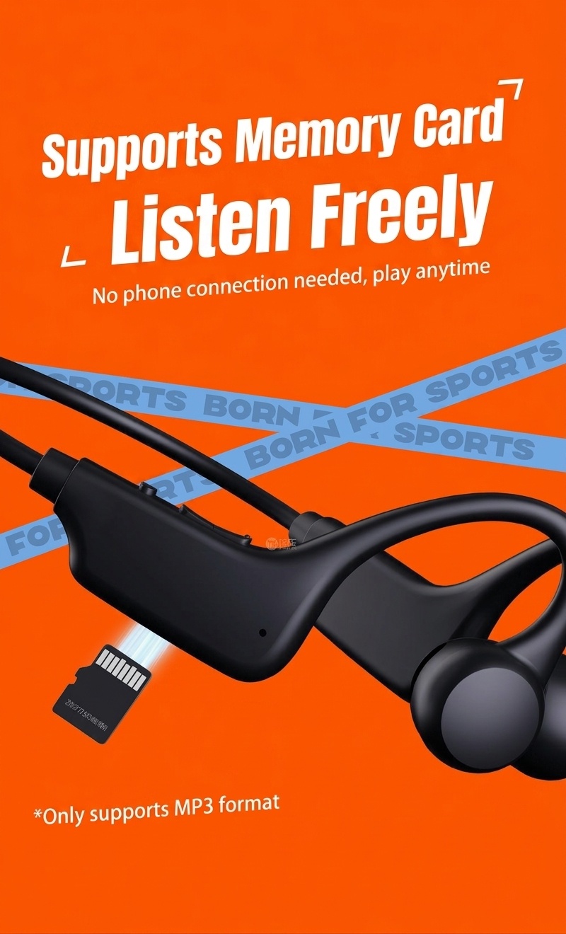 Wireless Open-Ear Air Conduction Sports Headphones
