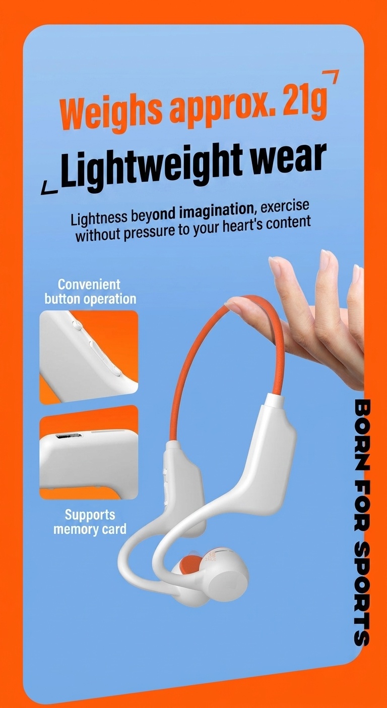 Wireless Open-Ear Air Conduction Sports Headphones