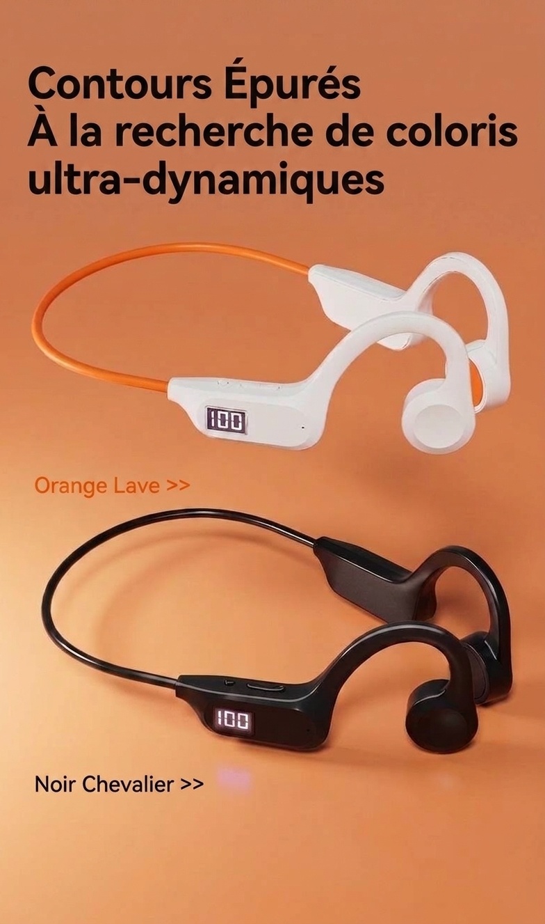 Wireless Bone Conduction Open-Ear Sports Headphones