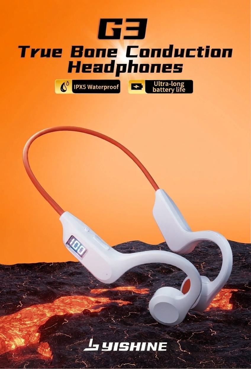 Wireless Bone Conduction Open-Ear Sports Headphones