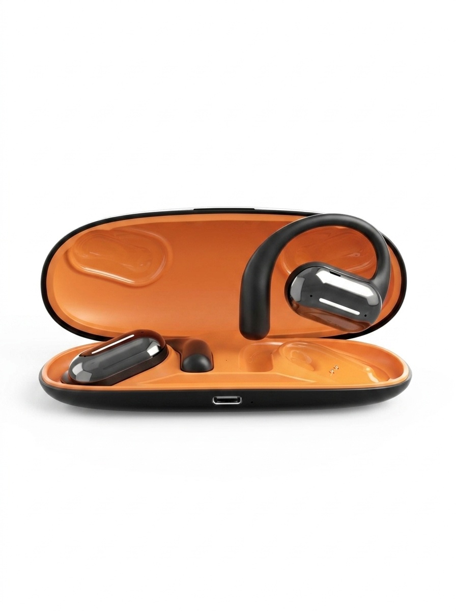 Wireless Open-Ear Bluetooth Earbuds with Charging Case