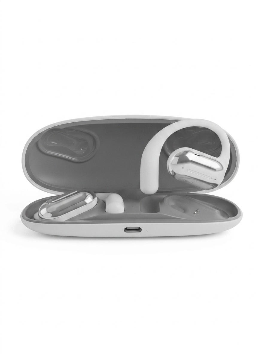 Wireless Open-Ear Bluetooth Earbuds with Charging Case