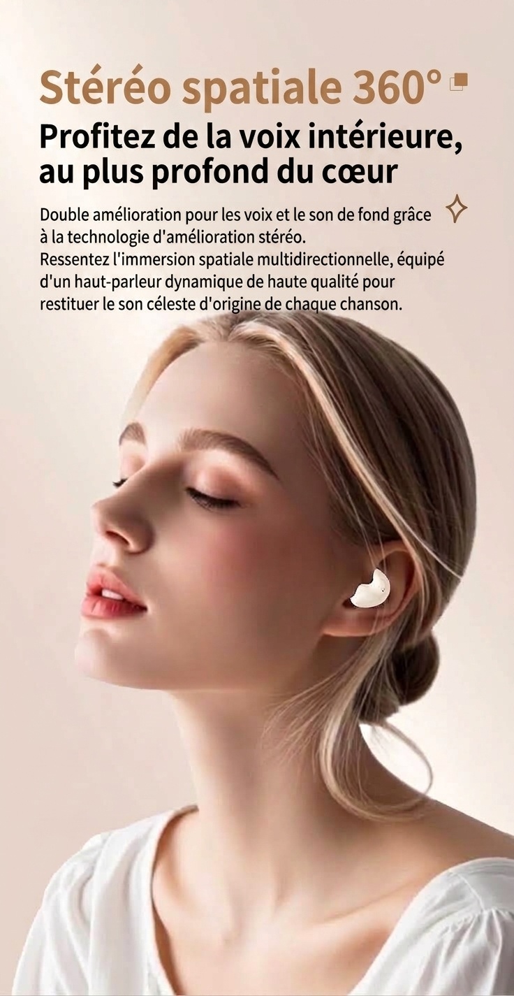 Wireless Sleep Earbuds with Remote Controller Case