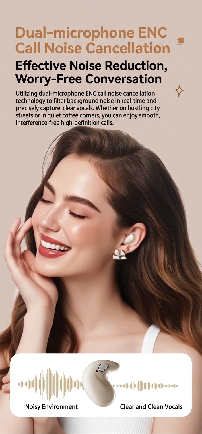 Wireless Sleep Earbuds with Remote Controller Case