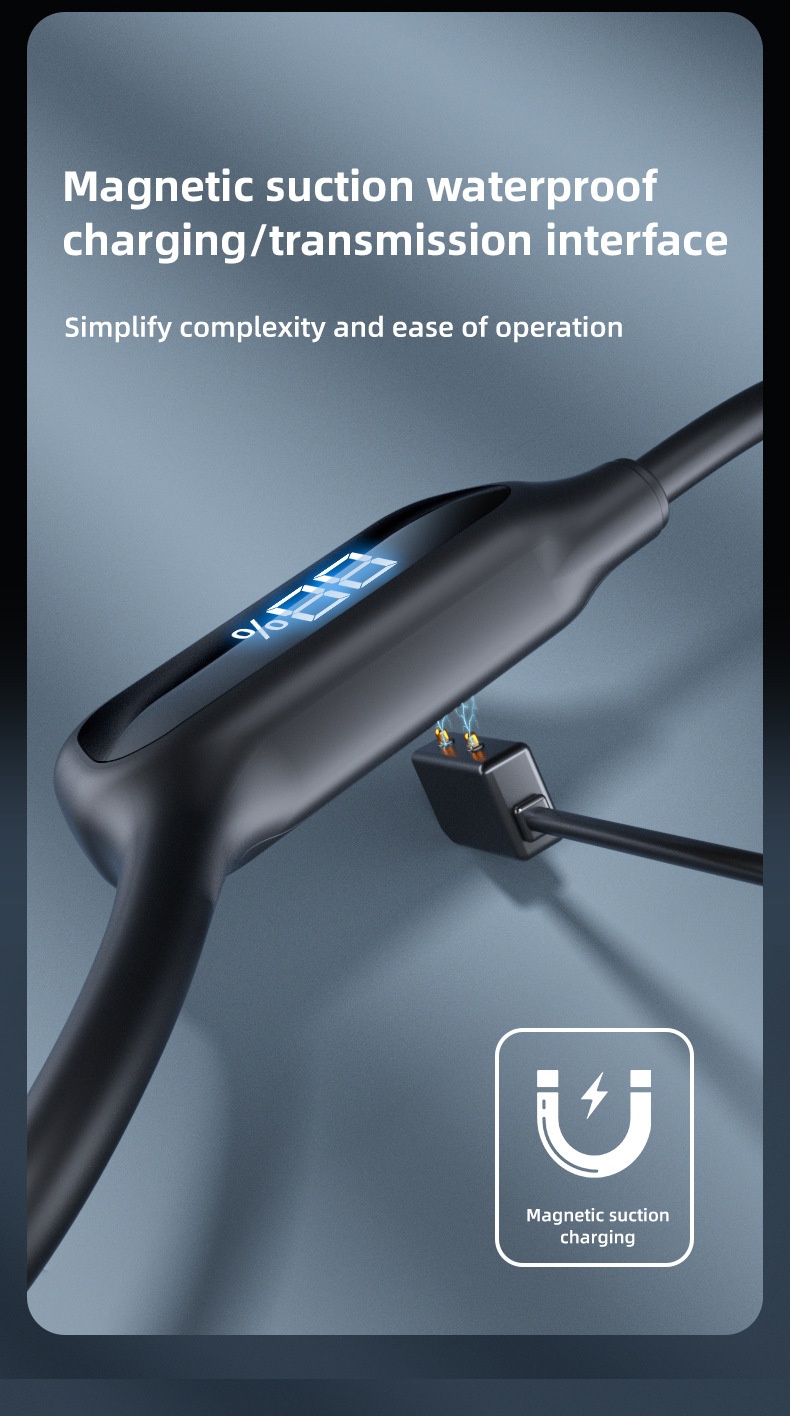 Waterproof Bone Conduction Headphones with 32GB MP3 & BT 5.3