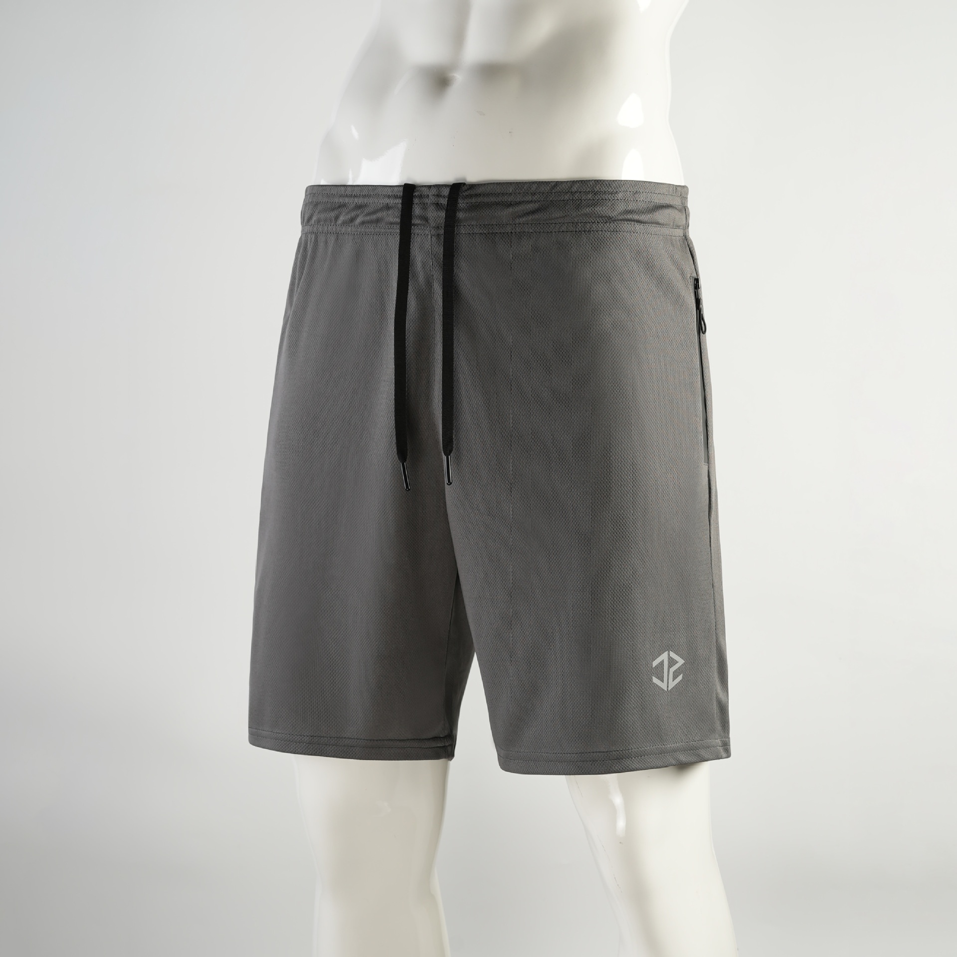 Athletic Fit Quick-Dry Summer Training Shorts for Men with Zipper Pockets