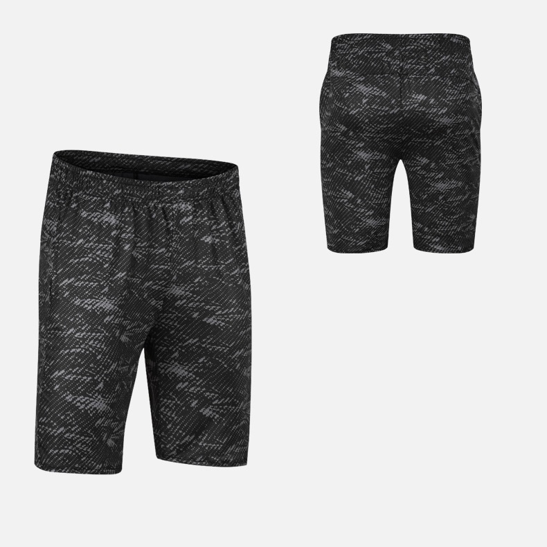 Pantaloncini da allenamento da uomo, vestibilità ampia e ad asciugatura rapida: abbigliamento sportivo estivo traspirante per attività all'aperto.