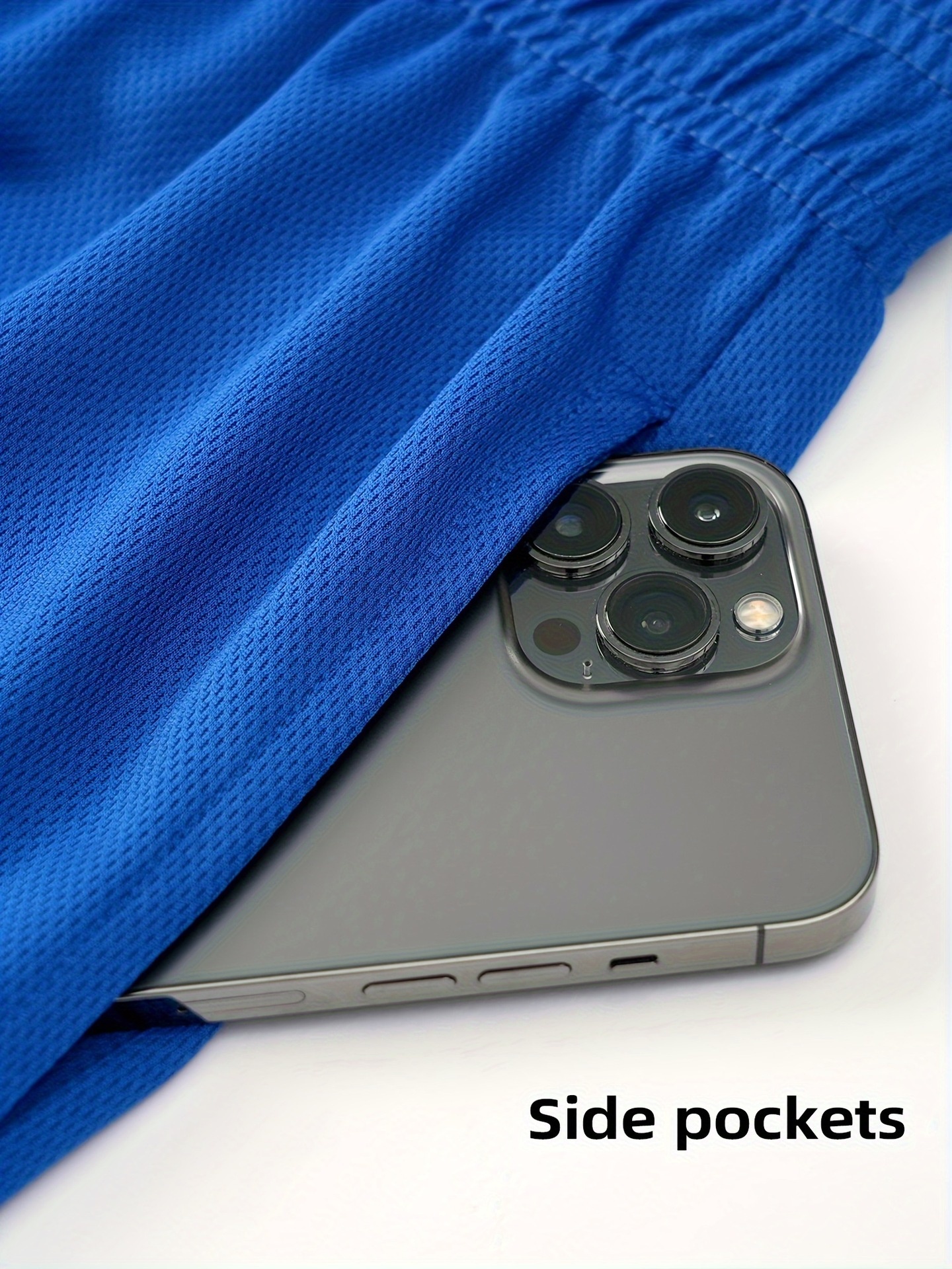 Loose Fit Summer Solid Training Shorts for Men: Quick-Drying Athletic Performance Gear