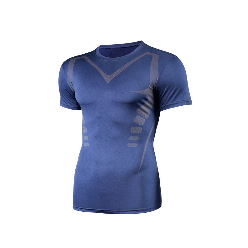 Slim Fit Performance Running T-Shirt for Men with Quick-Dry High Elasticity