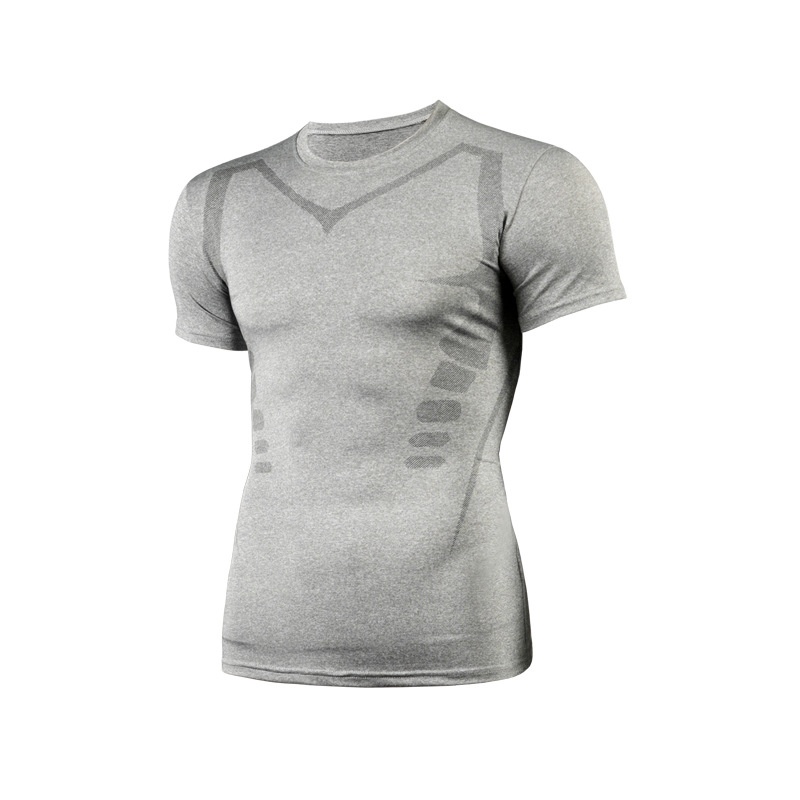 Slim Fit Performance Running T-Shirt for Men with Quick-Dry High Elasticity