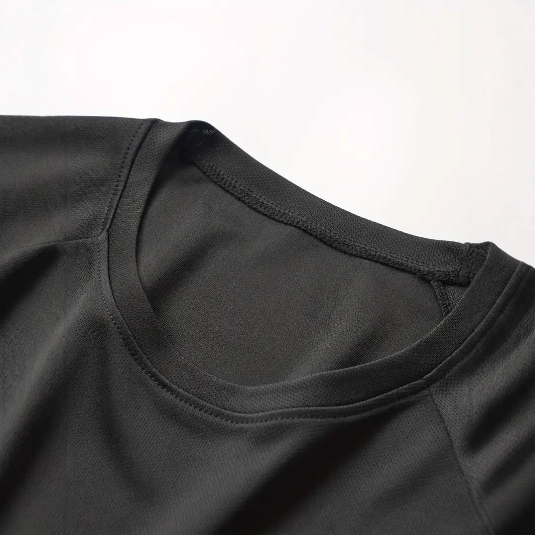 Quick-Drying High Quality Ice Silk Short-Sleeve Training T-Shirt for Men: Breathable Summer Athletic Top