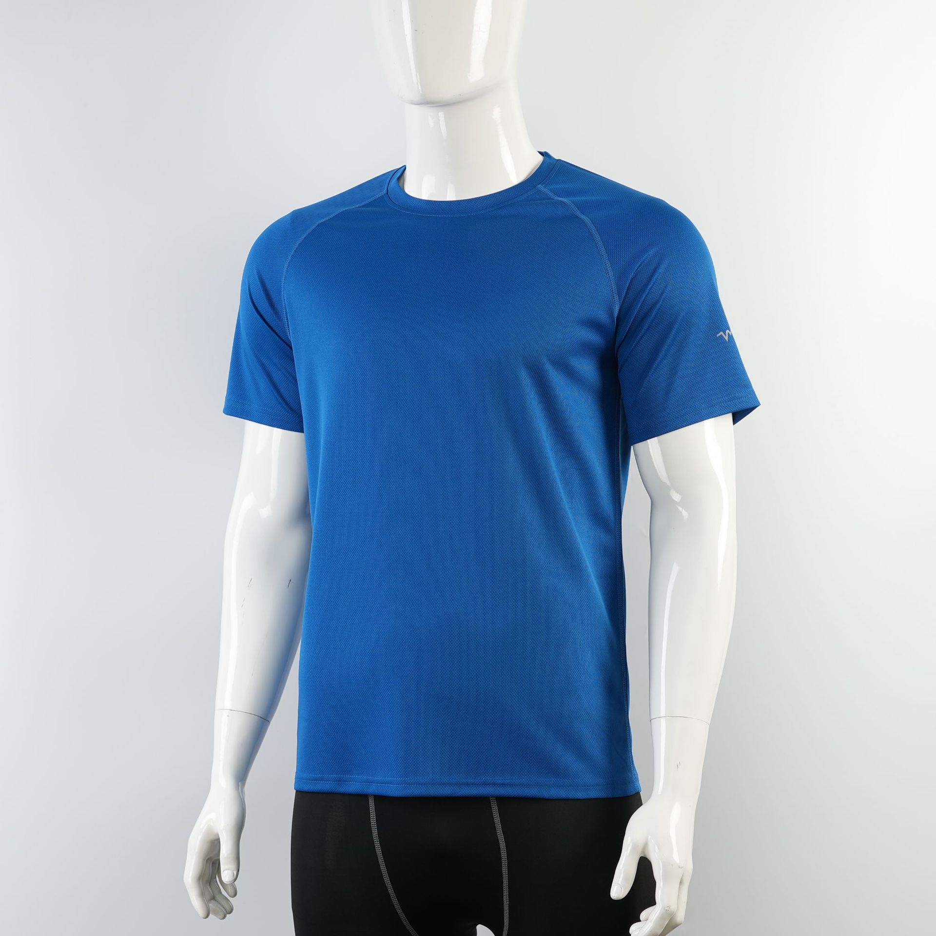 Athletic Fit Quick-dry Men's T-shirt: Breathable Performance Top for Gym and Training