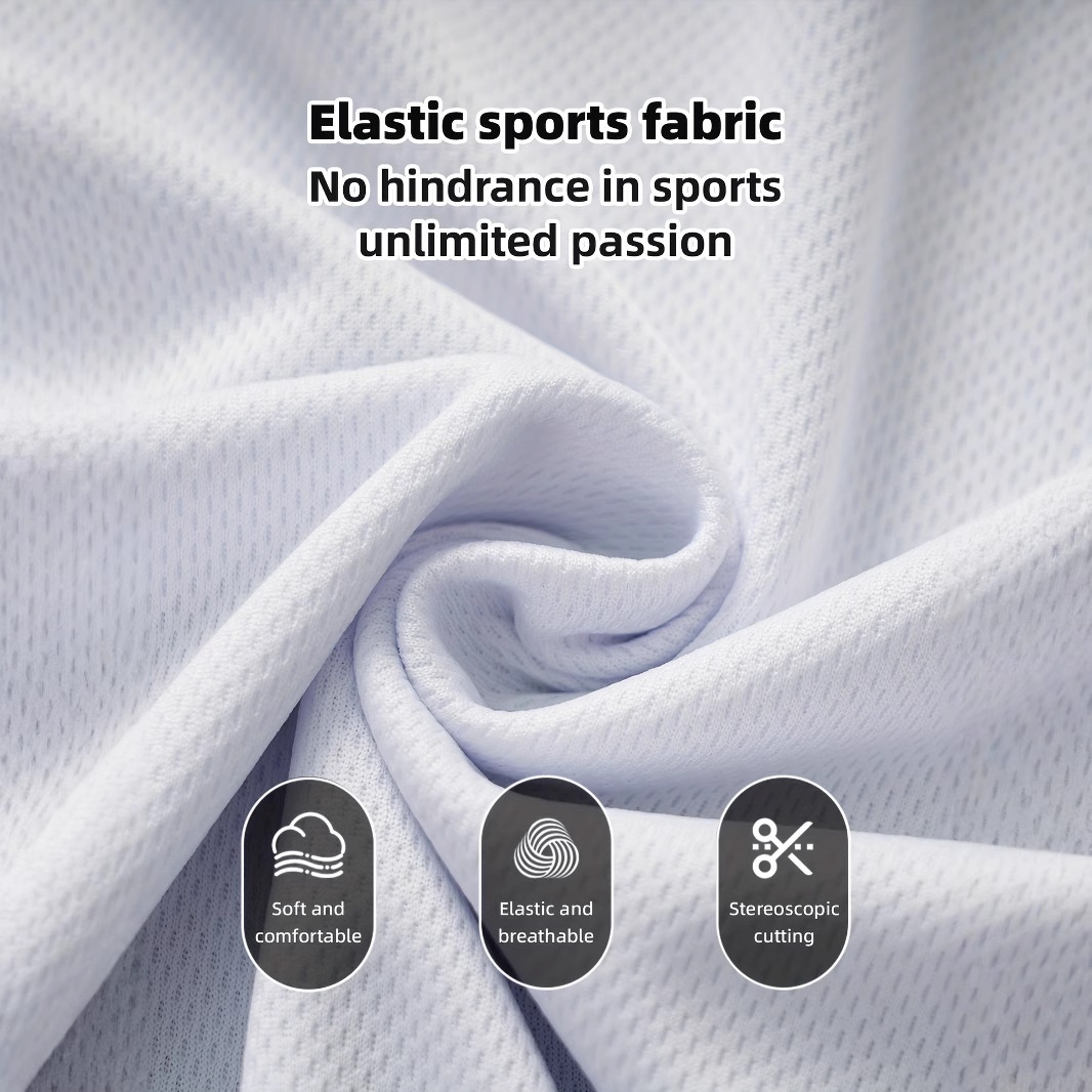 Athletic Fit Quick-dry Men's T-shirt: Breathable Performance Top for Gym and Training