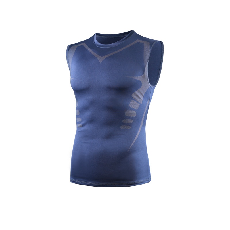 Slim Fit Performance Running Vest for Men with Quick-Dry High Elasticity