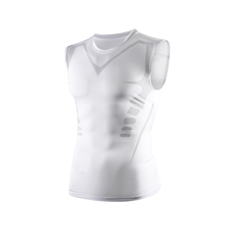 Slim Fit Performance Running Vest for Men with Quick-Dry High Elasticity