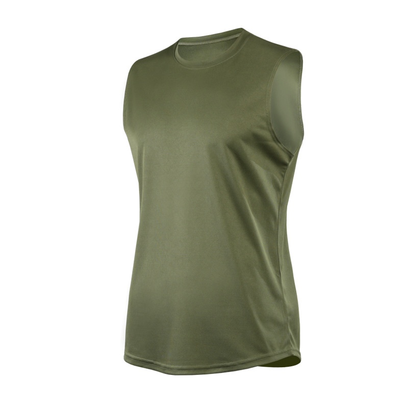 Slim Fit Quick-Dry Summer Training Vest for Men: Breathable High Elasticity and Moisure Wicking Fitness Top