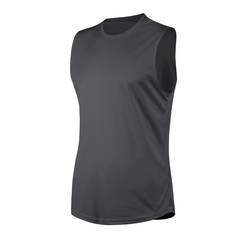 Slim Fit Quick-Dry Summer Training Vest for Men: Breathable High Elasticity and Moisure Wicking Fitness Top