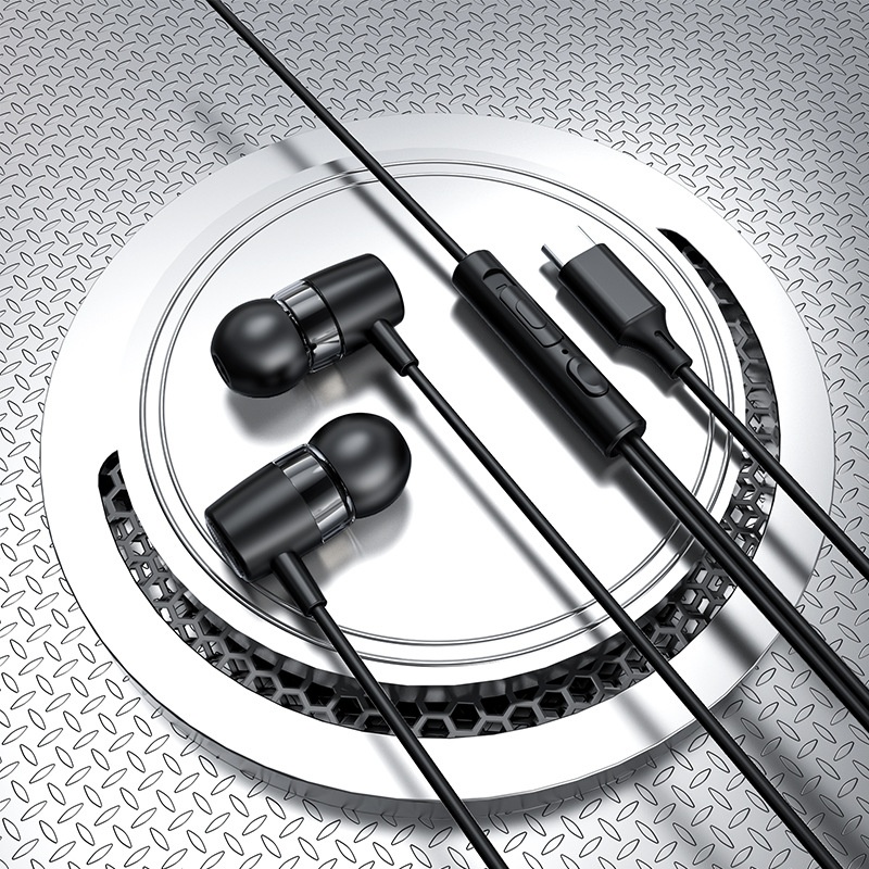 Hi-Fi Stereo Wired In-Ear Headphones with Mic & Volume Remote, 10mm Dynamic Drivers for Calls, Music & Gaming