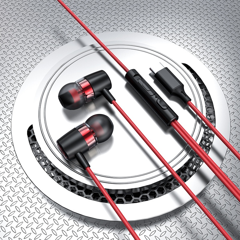 Hi-Fi Stereo Wired In-Ear Headphones with Mic & Volume Remote, 10mm Dynamic Drivers for Calls, Music & Gaming