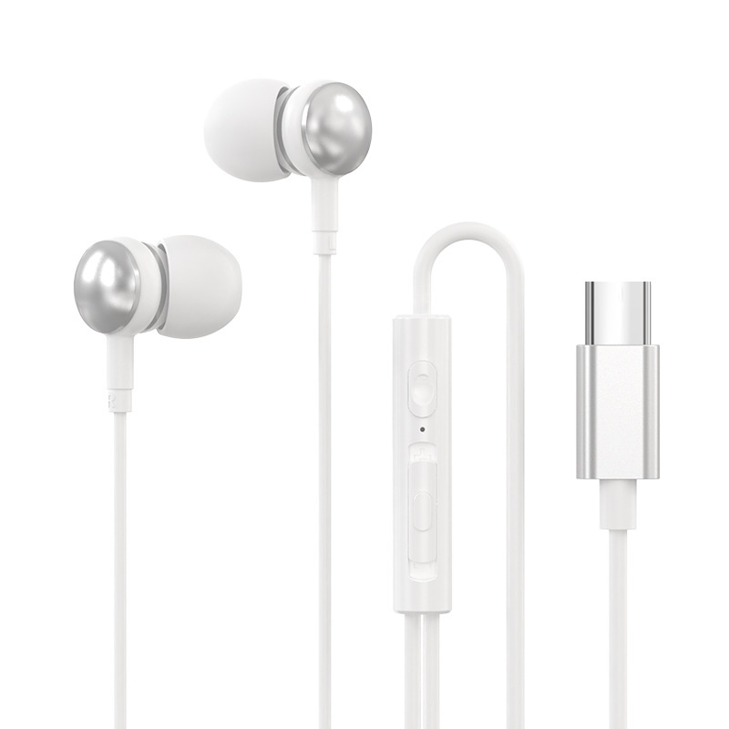 Clear Call Wired Earphones with In-Line Microphone & Remote, Powerful Bass 10mm Driver In-Ear Headset for Travel & Work