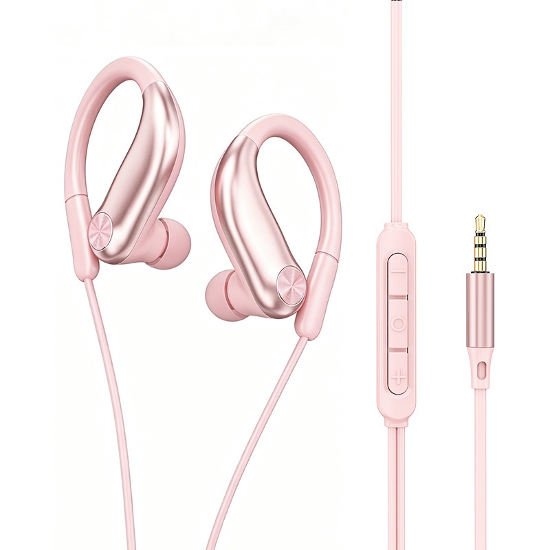 Open-Ear Wired Sport Headphones with Secure Ear Hooks, 10mm Drivers, 3.5mm / USB-C