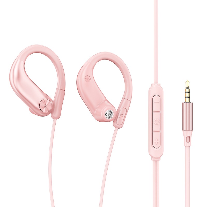 Open-Ear Wired Sport Headphones with Secure Ear Hooks, 10mm Drivers, 3.5mm / USB-C
