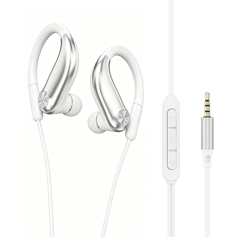 Open-Ear Wired Sport Headphones with Secure Ear Hooks, 10mm Drivers, 3.5mm / USB-C