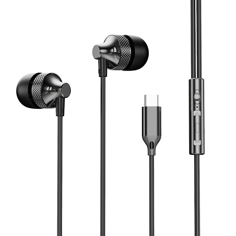 Wired In-Ear Gaming Earbuds with In-Line Mic, 10mm Deep Bass Drivers, 3.5mm / USB-C