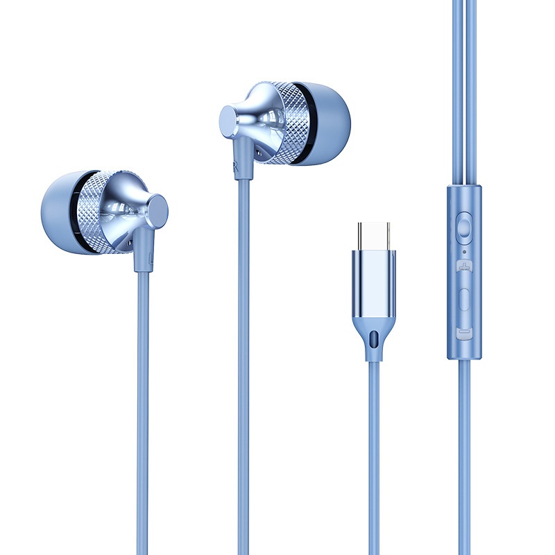 Wired In-Ear Gaming Earbuds with In-Line Mic, 10mm Deep Bass Drivers, 3.5mm / USB-C