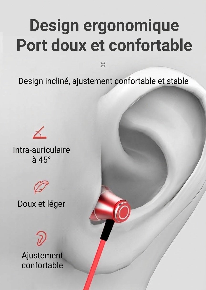 Extra Long 10ft (3M) Wired In-Ear Headphones with HD Mic, 10mm Drivers, 3.5mm Audio Jack