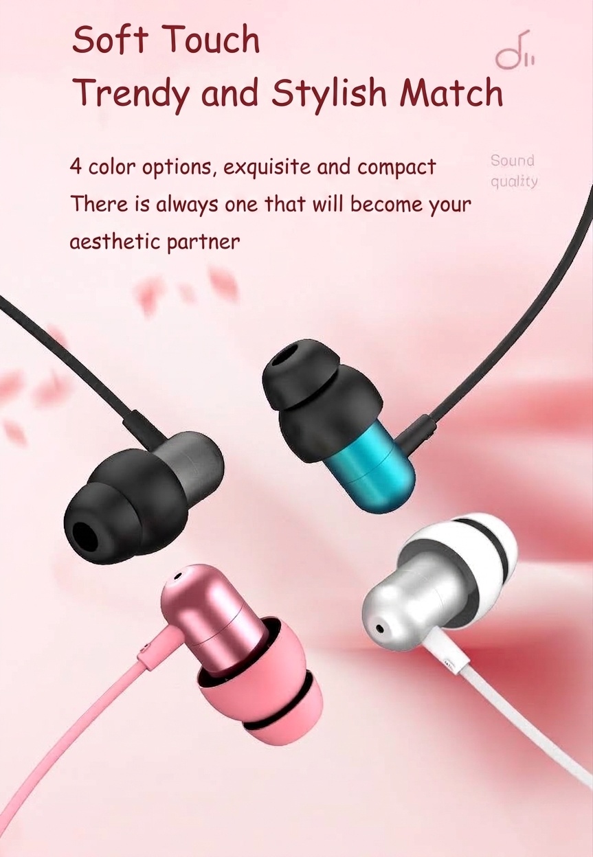Soft Silicone In-Ear Sleep Earbuds with In-Line Mic, 7mm Drivers, Noise Isolation, 3.5mm / USB-C