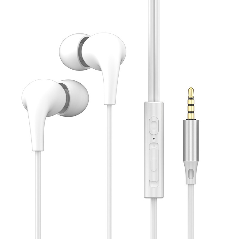 Wired In-Ear Stereo Earbuds with In-Line Mic & Volume Control, 10mm Drivers, 3.5mm / USB-C