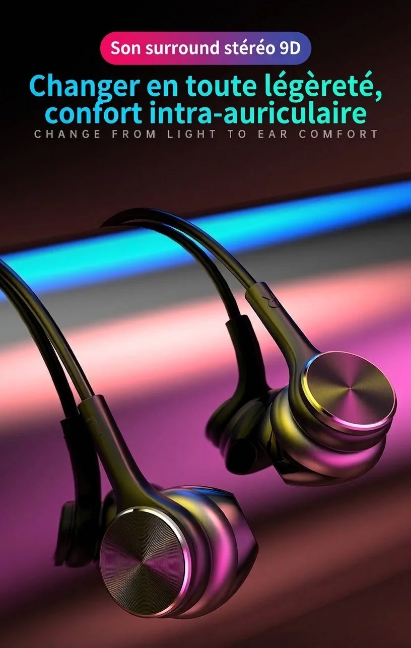 HiFi Wired In-Ear Earbuds with In-Line Mic, Digital Noise Reduction, 10mm Drivers, 3.5mm / USB-C