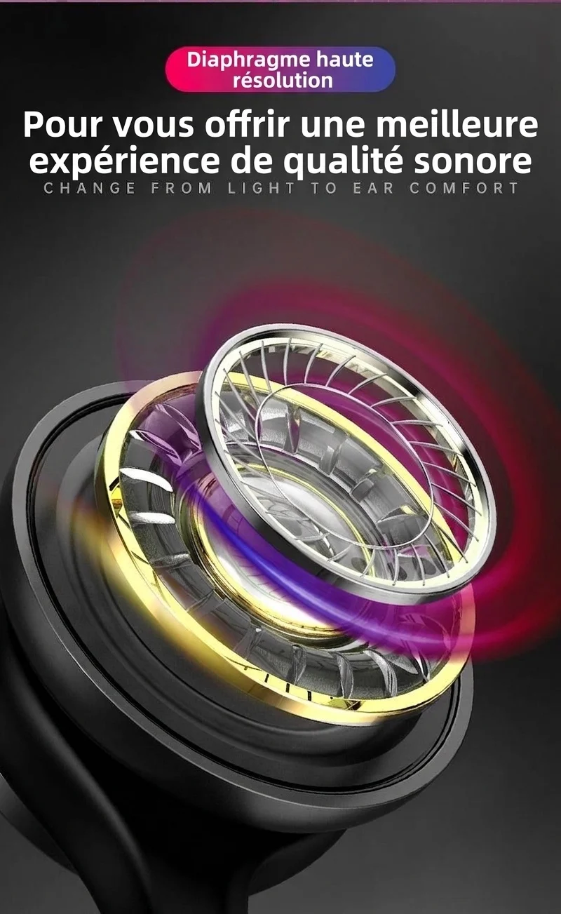 HiFi Wired In-Ear Earbuds with In-Line Mic, Digital Noise Reduction, 10mm Drivers, 3.5mm / USB-C