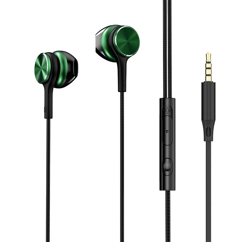 HiFi Wired In-Ear Earbuds with In-Line Mic, Digital Noise Reduction, 10mm Drivers, 3.5mm / USB-C
