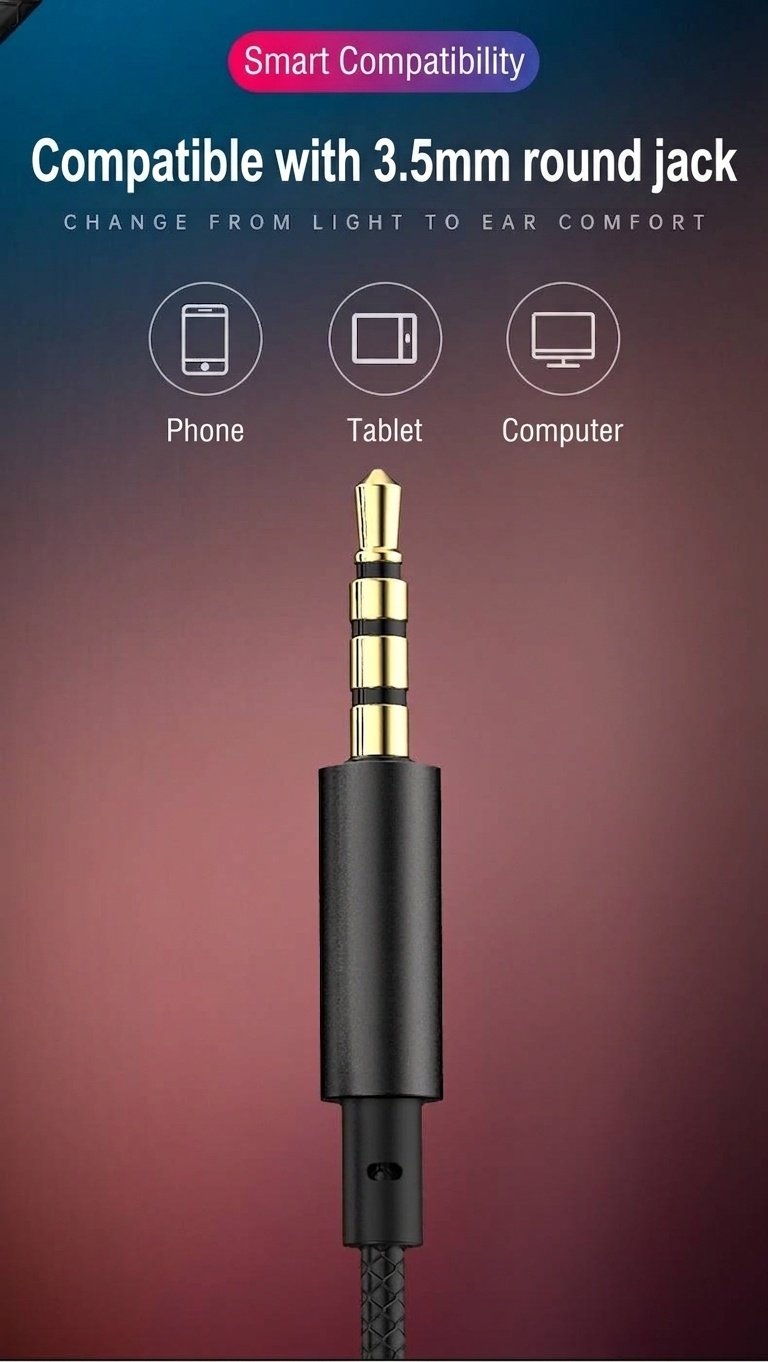 HiFi Wired In-Ear Earbuds with In-Line Mic, Digital Noise Reduction, 10mm Drivers, 3.5mm / USB-C