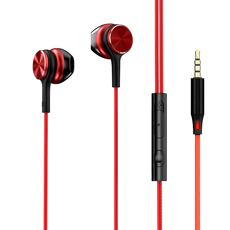 HiFi Wired In-Ear Earbuds with In-Line Mic, Digital Noise Reduction, 10mm Drivers, 3.5mm / USB-C