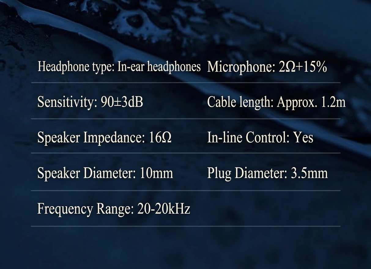 Wired In-Ear Headphones with HD Mic, 10mm Compound Diaphragm, Deep Bass, 3.5mm / USB-C DAC